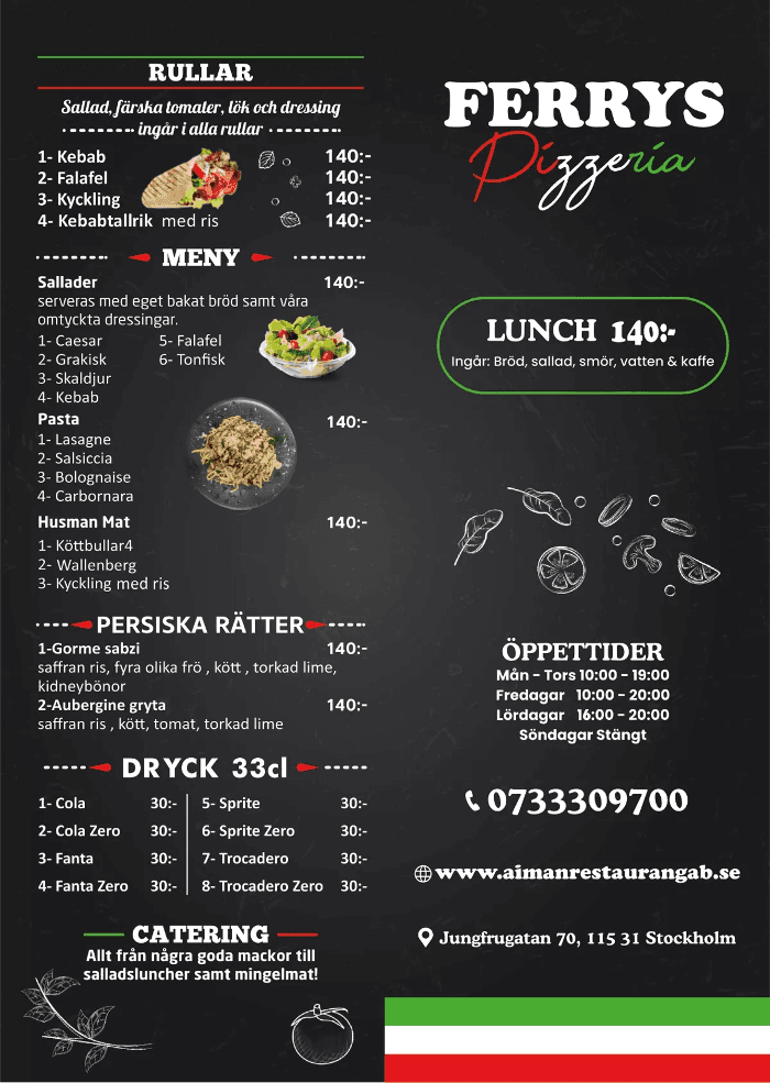 Ferrys Pizzeria